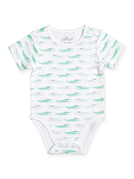 Grote foto romper korte mouw happy croco 50 56 kinderen en baby overige