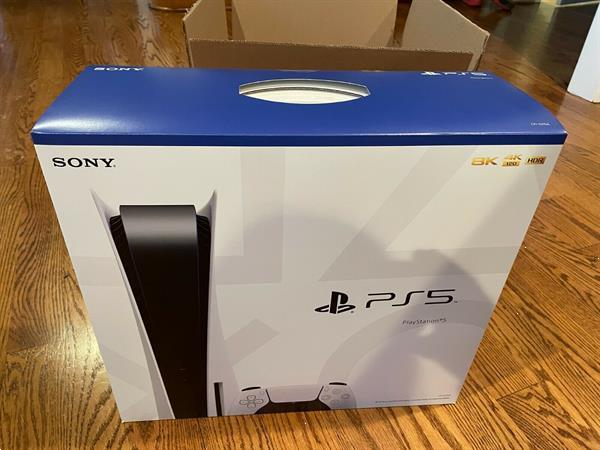 Grote foto sony playstation 5 ps5 disc edition console spelcomputers games playstation 4