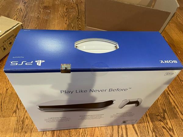 Grote foto sony playstation 5 ps5 disc edition console spelcomputers games playstation 4