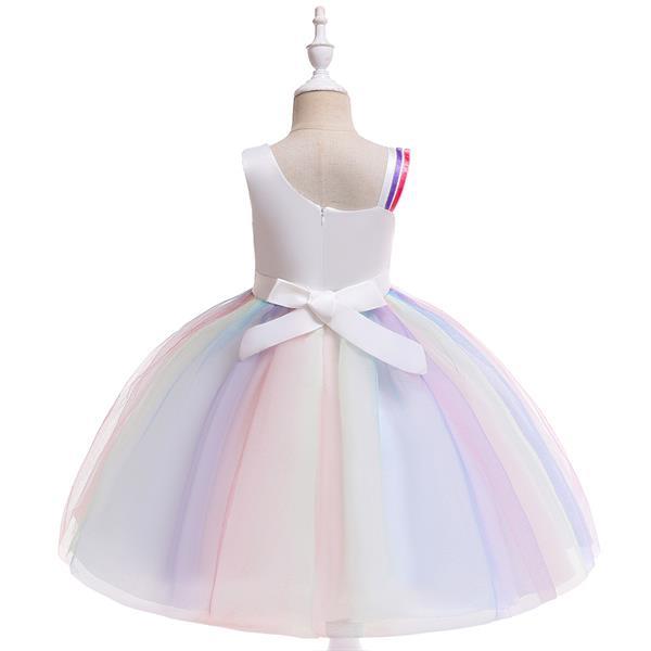 Grote foto unicorn jurk eenhoorn jurk verkleedkleding kind prinse kleding dames verkleedkleding