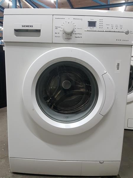 Grote foto siemens e14.36 wasmachine 6kg 1400t witgoed en apparatuur wasmachines