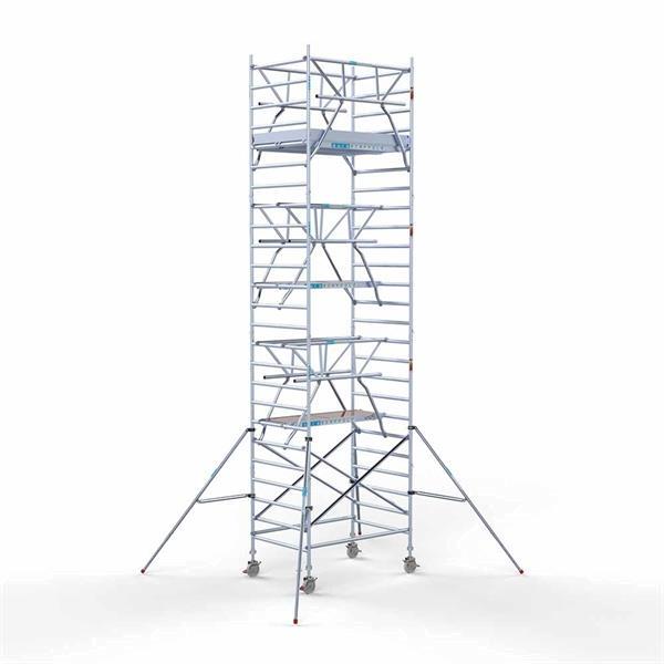 Grote foto rolsteiger standaard 135x190 8 2m werkhoogte dubbele voorloo doe het zelf en verbouw ladders en trappen