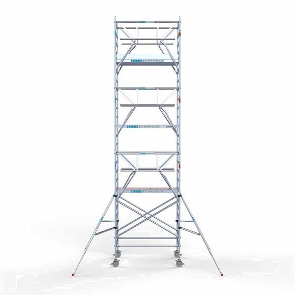 Grote foto rolsteiger standaard 135x190 8 2m werkhoogte dubbele voorloo doe het zelf en verbouw ladders en trappen