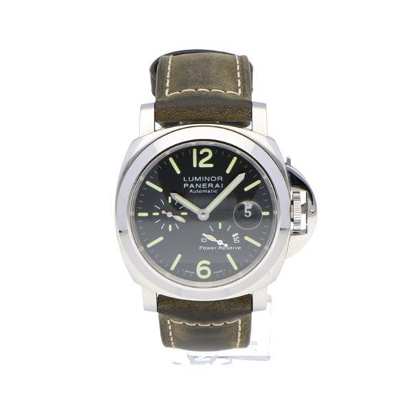 Grote foto panerai horloge luminor base logo 44 mm acciaio kleding dames horloges