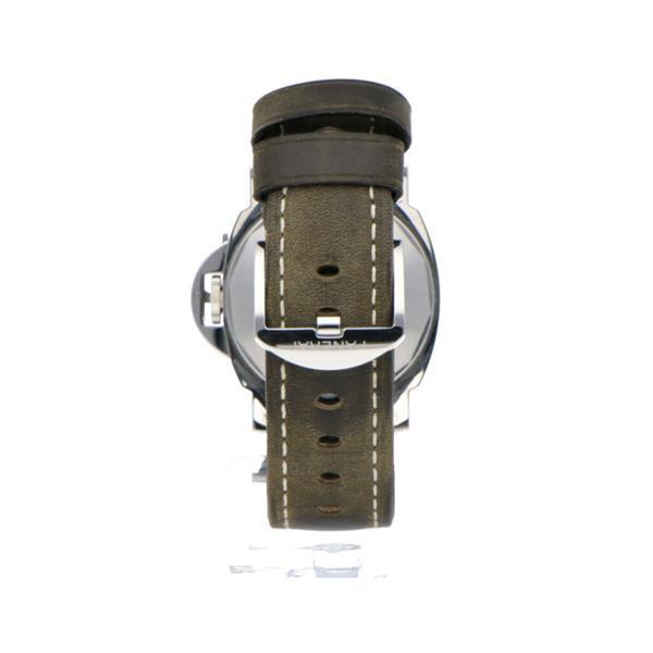 Grote foto panerai horloge luminor base logo 44 mm acciaio kleding dames horloges