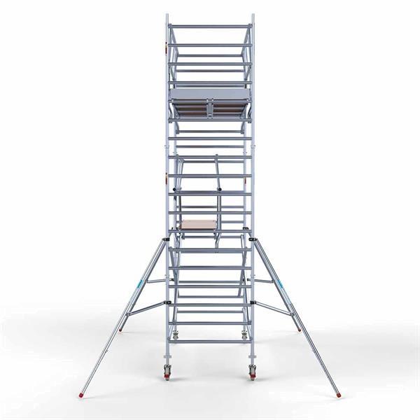 Grote foto rolsteiger standaard 135x305 6 2m werkhoogte dubbele voorloo doe het zelf en verbouw ladders en trappen