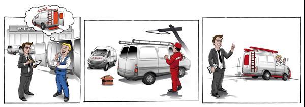 Grote foto transportkoker bedrijfswagen 4 meter alu primedesign auto onderdelen accessoire delen