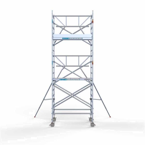 Grote foto rolsteiger standaard 135x190 6 2m werkhoogte enkele voorloop doe het zelf en verbouw ladders en trappen