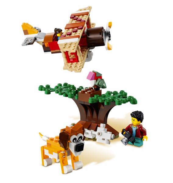 Grote foto lego creator 31116 safari wilde dieren boomhuis kinderen en baby duplo en lego