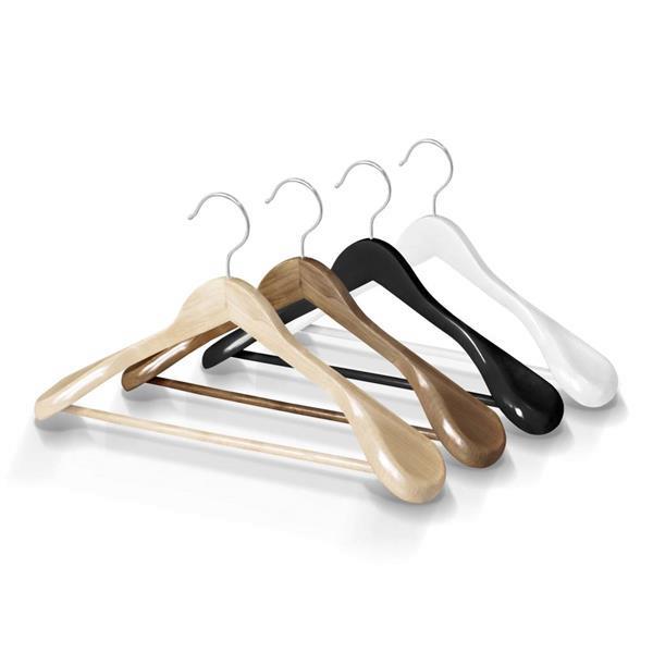 Grote foto 50 x kleerhangers kledinghangers hout huis en inrichting woningdecoratie