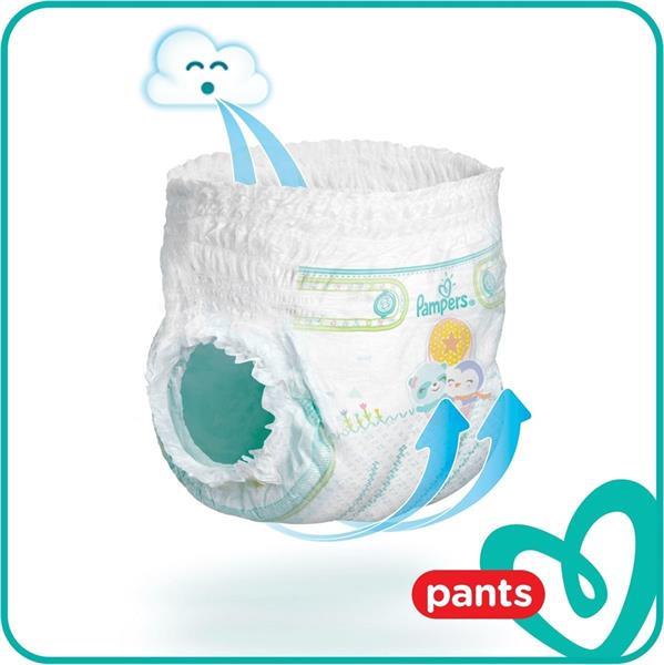 Grote foto pampers baby dry pants maat 6 mega pack 48 luierbroekj kinderen en baby dekens en slaapzakjes