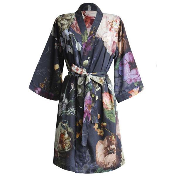 Grote foto fleur kimono 007 kleding dames ondergoed