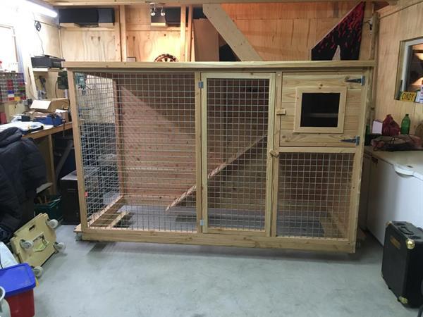 Grote foto kippenhok douglas dieren en toebehoren hokken en kooien