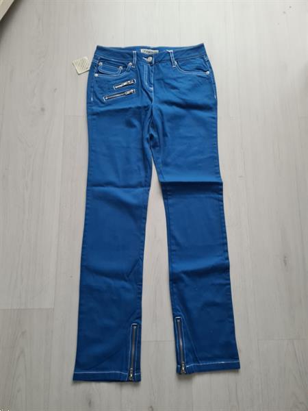 Grote foto blauw broek maat 36 nieuw kleding dames broeken en pantalons
