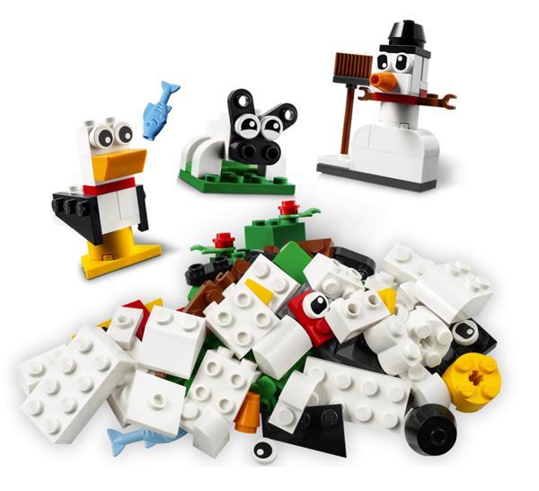 Grote foto lego classic 10112 creatieve witte stenen kinderen en baby duplo en lego