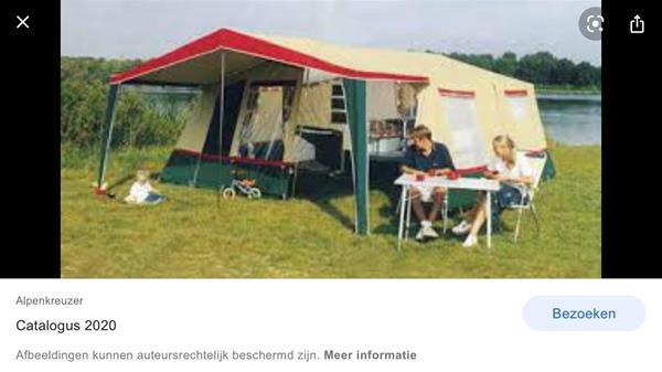 Grote foto vouwwagen alpenkreuzer parade caravans en kamperen vouwwagens