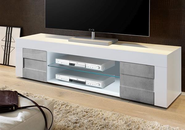 Grote foto tv meubel betonlook hoogglans huis en inrichting overige