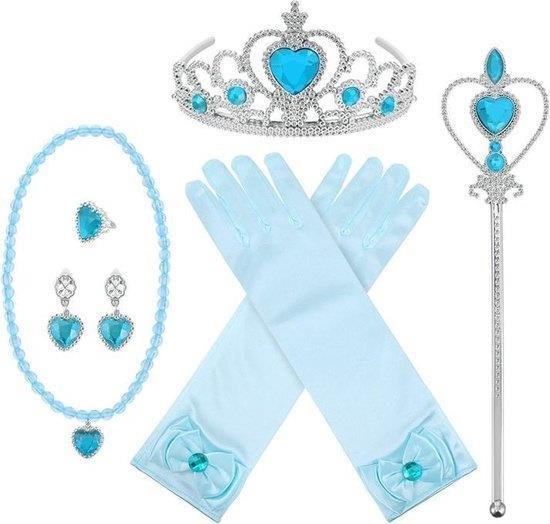 Grote foto prinsessen accessoireset blauw 6 delig diversen overige diversen