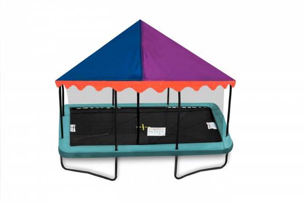 Grote foto trampoline tent canopy circus 1 83 x 2 74 meter kinderen en baby los speelgoed