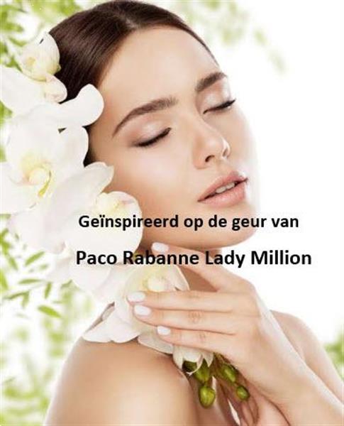 Grote foto fm 313 luxury ge nspireerd op geur van paco rabanne lady mil kleding dames sieraden