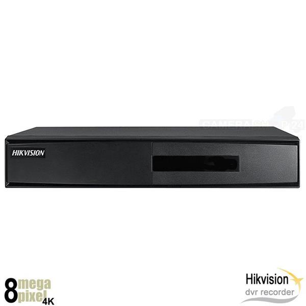 Grote foto hikvision 4k 8 kanaals dvr 4 ip kanalen audio h7108 audio tv en foto dvd spelers en dvd recorders