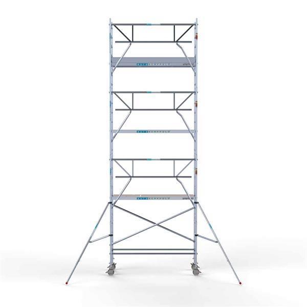 Grote foto rolsteiger standaard 75x250 8 2m werkhoogte enkele voorloopl doe het zelf en verbouw ladders en trappen