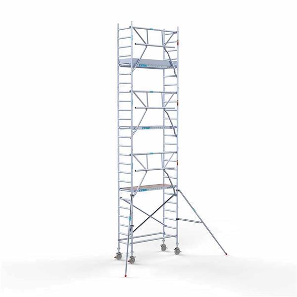Grote foto rolsteiger standaard 75x190 8 2m werkhoogte enkele voorloopl doe het zelf en verbouw ladders en trappen