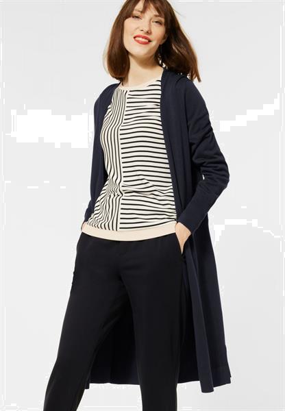 Grote foto a253200 dark blue kleding dames truien en vesten