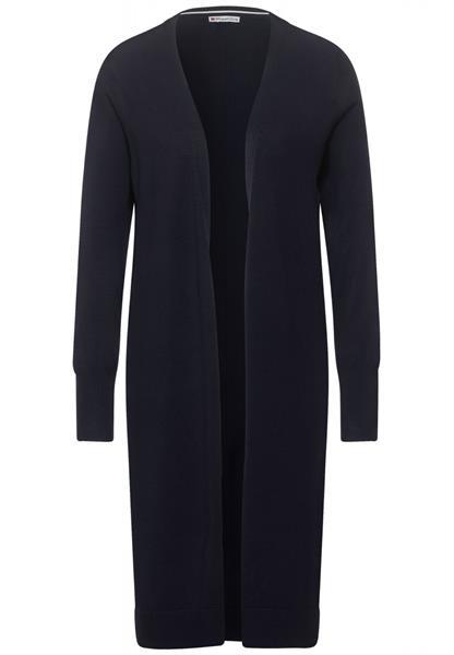 Grote foto a253200 dark blue kleding dames truien en vesten