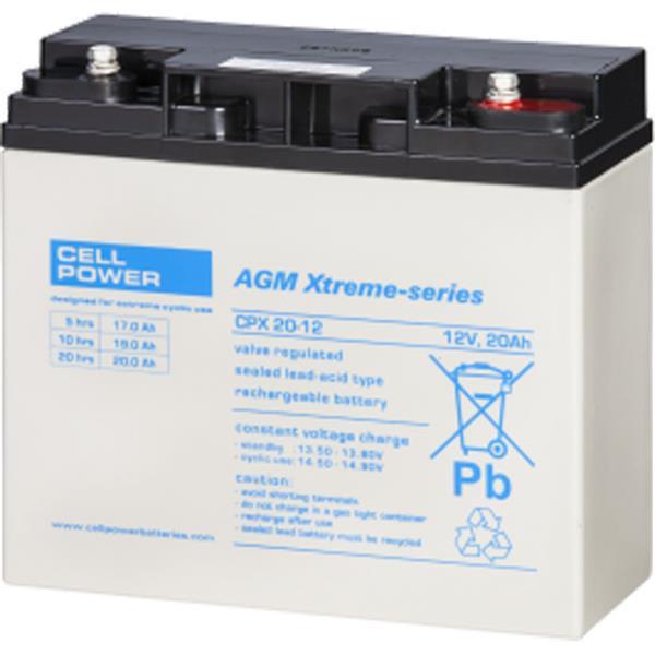 Grote foto cellpower cpx accu batterij 20 ah 12 volt met hoge capacit diversen brommobielen en scootmobielen