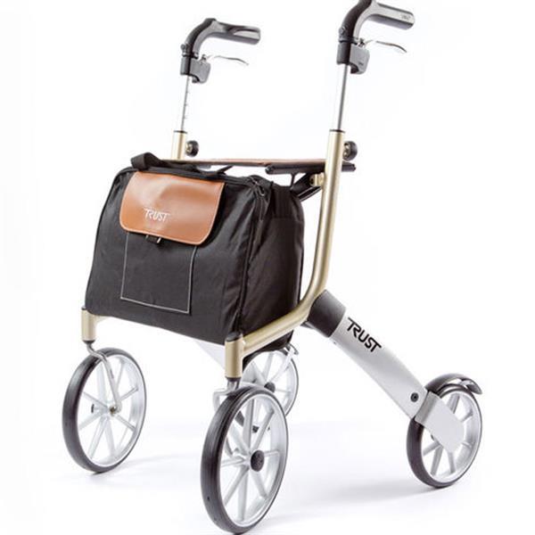 Grote foto tas bruin voor rollator lets go out diversen rolstoelen
