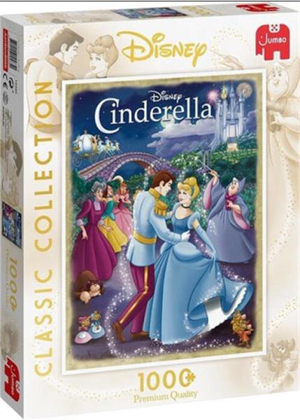 Grote foto legpuzzel disney assepoester 1000 stukjes kinderen en baby puzzels