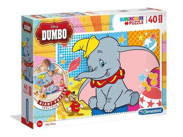Grote foto legpuzzel maxi dumbo 40 stukjes kinderen en baby puzzels