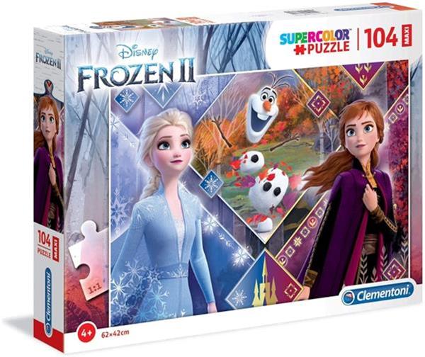 Grote foto legpuzzel disney frozen 2 herfst 104 stukjes kinderen en baby puzzels