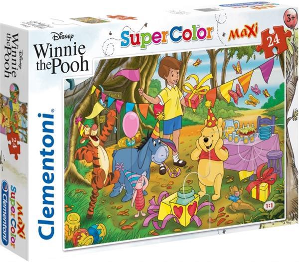 Grote foto legpuzzel maxi winnie de poeh 24 stukjes kinderen en baby puzzels