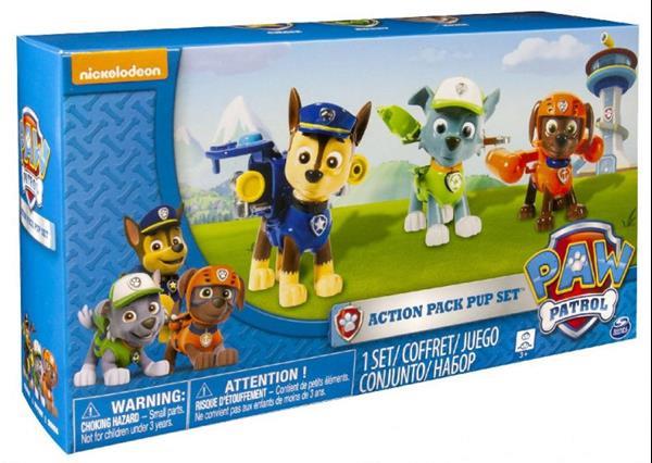 Grote foto speelset paw patrol junior groen 3 delig kinderen en baby speelgoed voor jongens