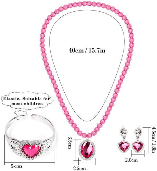 Grote foto prinsessen roze accessoireset juwelen toverstaf kroon e kinderen en baby overige