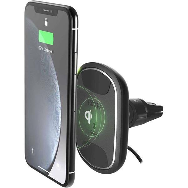 Grote foto iottie itap 2 wireless fast charging vent mount black telecommunicatie opladers en autoladers