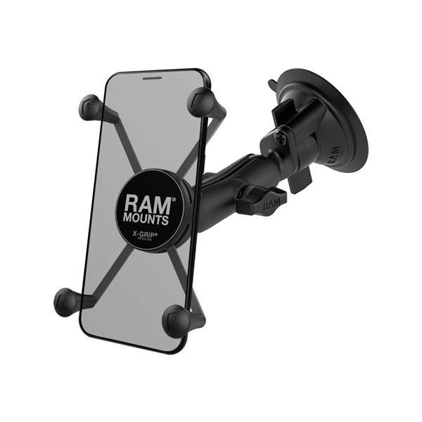 Grote foto ram x grip large phone mount with ram twist lock suction telecommunicatie opladers en autoladers