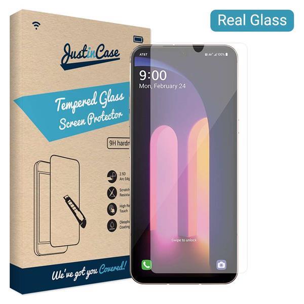 Grote foto just in case tempered glass lg v60 thinq 5g telecommunicatie tablets