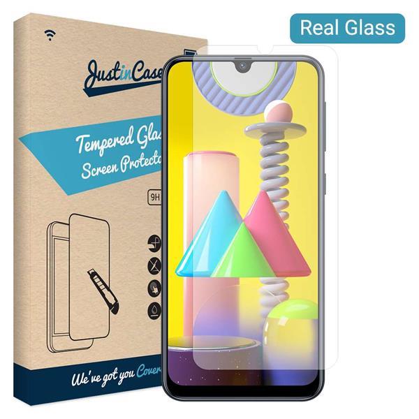 Grote foto just in case tempered glass samsung galaxy m31 telecommunicatie tablets