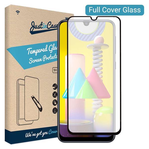 Grote foto just in case full cover tempered glass samsung galaxy m31 b telecommunicatie tablets