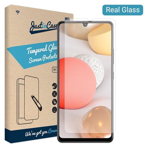 Grote foto just in case samsung galaxy a42 tempered glass clear telecommunicatie tablets