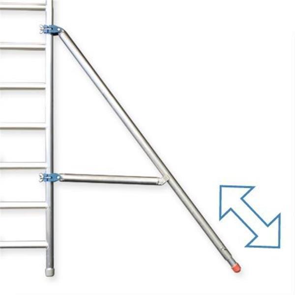 Grote foto rolsteiger standaard 135x250 7 2m werkhoogte dubbele voorloo doe het zelf en verbouw ladders en trappen