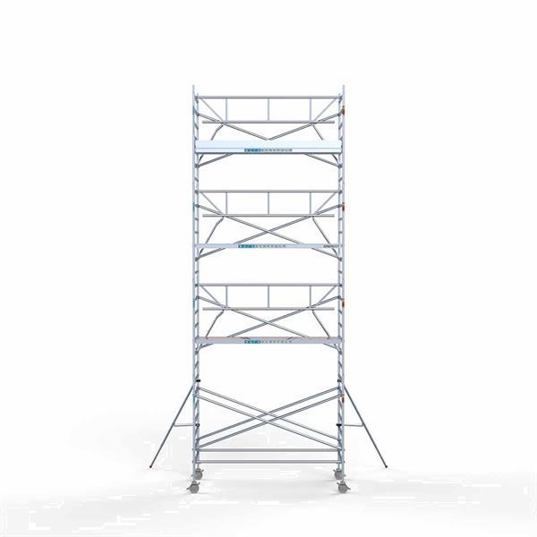 Grote foto rolsteiger standaard 135x305 9 2m werkhoogte enkele voorloop doe het zelf en verbouw ladders en trappen