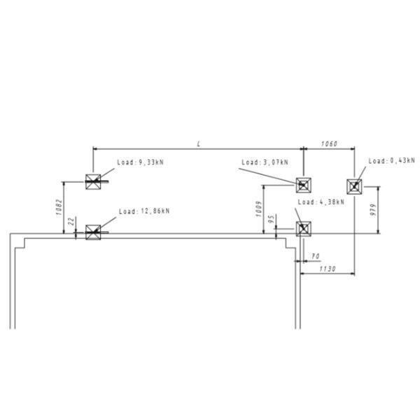 Grote foto containertrap staal 2.3 doe het zelf en verbouw ladders en trappen