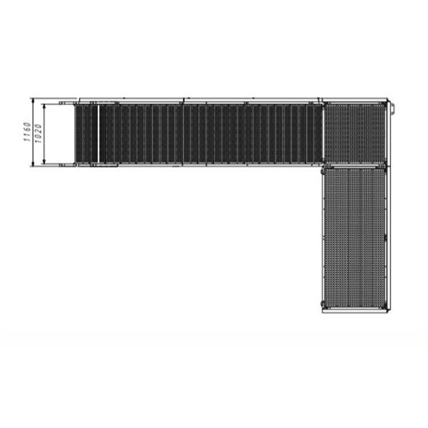 Grote foto containertrap staal 2.3 doe het zelf en verbouw ladders en trappen