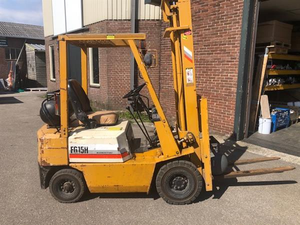 Grote foto te koop komatsu heftruck 1.5 ton doe het zelf en verbouw hefwerktuigen