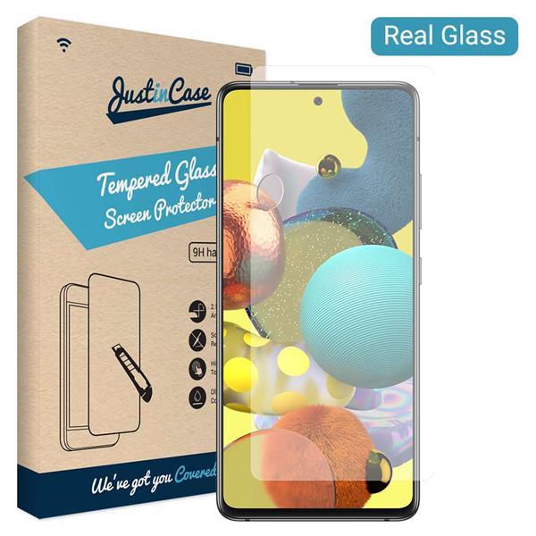 Grote foto just in case samsung galaxy a51 5g tempered glass clear telecommunicatie tablets
