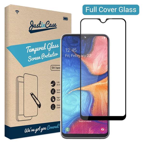 Grote foto just in case full cover tempered glass samsung galaxy a20e telecommunicatie tablets